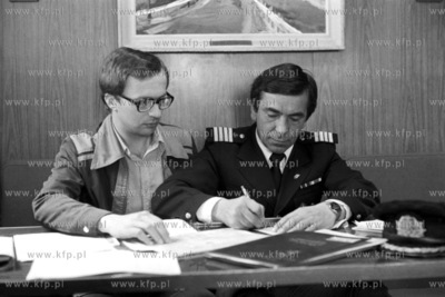 Przedstawiciel gdyńskiej Morskiej Agencji Roman Polanowski...