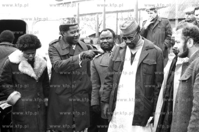 Uroczystość podniesienia bandery nigeryjskiej na...