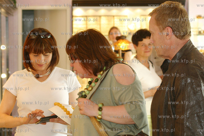 Daniel Olbrychski przebywajacy w Gdyni w zwiazku z...