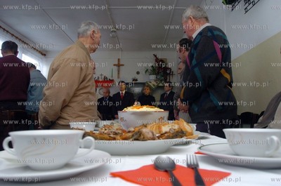 Slupsk.Wigilia dla bezdomnych w schronisku Brata Alberta.
24.12.2009
Fot....