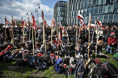 Pozegnanie pary Prezydenckiej na Placu Marszalka Jozefa...