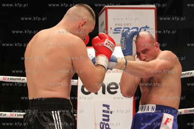 Gala Wojak Boxing Night w Gdyni. Walka pomiedzy Łukaszem...