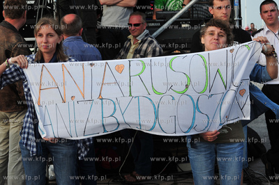 Sopot. Plac Kuracyjny przy sopockim molo. Koncert Ani...