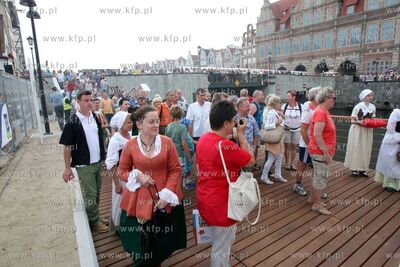 Oficjalne otwarcie nbrzezy Wyspy Spichrzow. 25.07.2014...