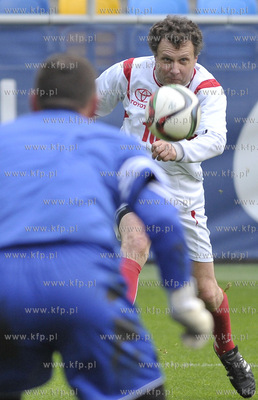 Gdynia. Stadion Miejski. Mecz na 60. urodziny Janusza...