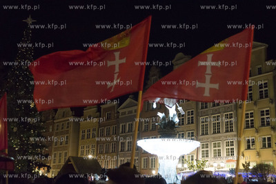 Gdańsk. Długi Targ. Wiec Przeciwko Nienawiści i...