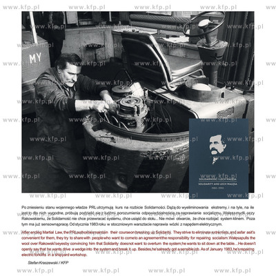 Album fotograficzny Solidarność i Lech Walęsa 1980-1990...
