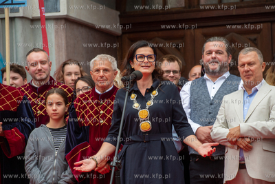 Uroczyste otwarcie 764. Jarmarku Dominikańskiego....