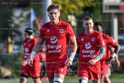 Sopot. Stadion Ogniwo Sopot. Ekstraliga rugby. Mecz...