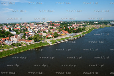 Tczew z lotu ptaka. 31.05.2009. fot. Kacper Kowalski...