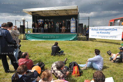 Impreza promujaca budowe kolei metropolitalnej odbyla...