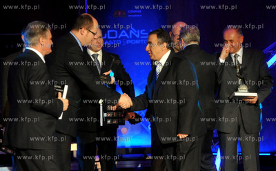 Gdansk. Akademia Muzyczna. VII Gala Sportu 2009.Prezydent...