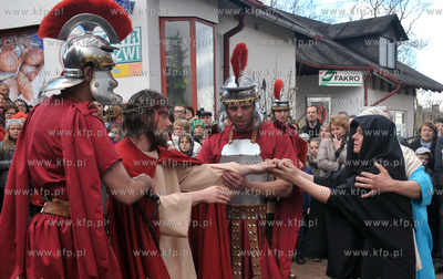 Misterium Meki Panskiej w Zukowie na Kaszubach. 13.04.2014...