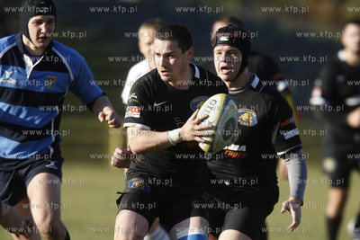 Sopot. Ekstraliga rugby. Ogniwo Sopot - Arka Gdynia.
30.10.2010
fot....