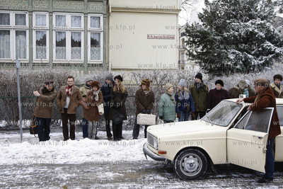 Sopot - plan zdjeciowy filmu "Chwila nieuwagi, czyli...