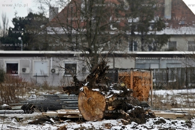 Gdansk Zaspa. Rozpoczecie budowy Nowej Gildii w okolicach...