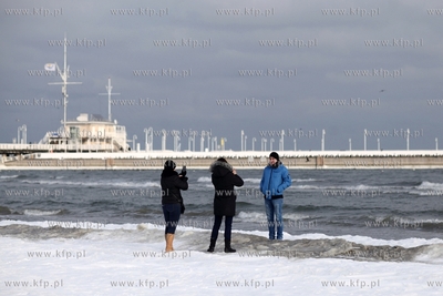 Molo w Sopocie.
27.01.2014
fot. Krzysztof Mystkowski...