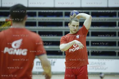 Gdańsk. Hala AWFiS Trening reprezentacji Polskji w...