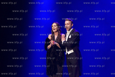 Włoska noc. Gala Sylwestrowo-noworoczna. Nz. Ewa Prus,...