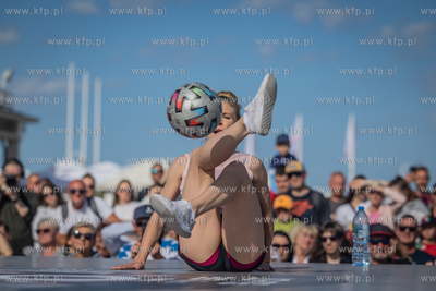 Sopot.  Mistrzostwa Europy we Freestyle Footballu.
09.06.2024
fot....