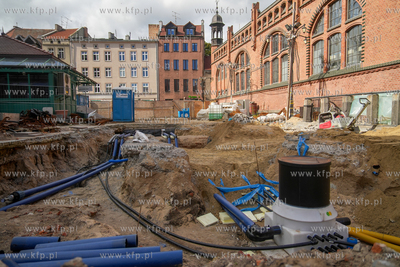 Rewitalizacja Hali Targowej w Gdańsku już na półmetku....