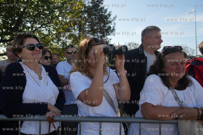 Gdynia. Skwer Kościuszki. 127 podchorążych I roku...
