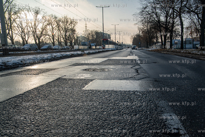 Ul. Hallera w Gdańsku Wrzesczu przed planowanym remontem....