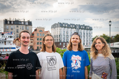 Gdańsk, Ołowianka. Jazz na Wyspie 2023. Nz. Koncert...