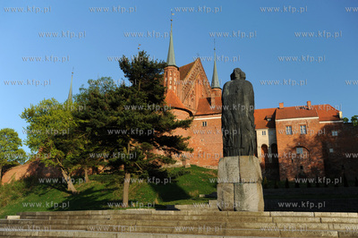 Frombork, Wzgorze Katedralne. Gotycka katedra pw. Wniebowziecia...
