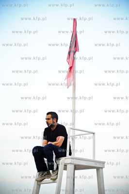 Gdynia. Scena Letnia w Orlowie. Wystep kabaretu Limo....