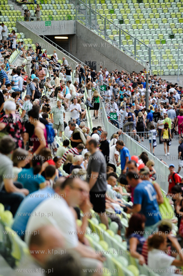 Gdansk Letnica. Dzien otwarty nowego gdanskiego stadionu...