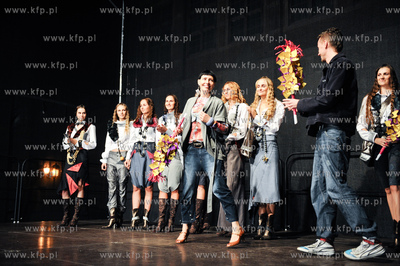 Gdansk, Dlugi Targ. Jarmark Dominikanski. Pokaz mody...