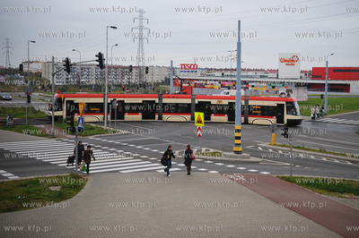 Gdansk. Chelm. Tramwaj ZKM Pesa Swing im Jana Hewelisza
10.10.2011
fot....