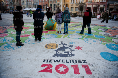 Gdansk. Dlugi Targ. Zakonczenie obchodow Roku Heweliusza....