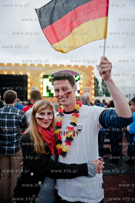 Gdansk. Fanzone - Strefa Kibica. Relacja meczu Mistrzostw...