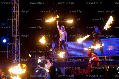 Gdansk. Plac pod Bastionem Zubr. FETA - XVI Miedzynarodowy...