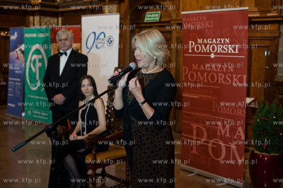 Gdansk. Dwor Artusa. Uroczystos rozdania nagrod Orlow...