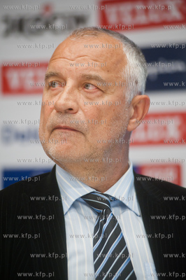 Gdansk. Hotel Mercure. Konferencja prasowa poprzedzajaca...