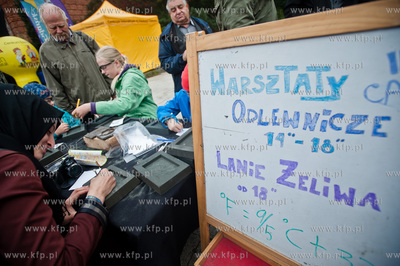 Gdansk. Targ Weglowy. V Festiwal Temparatury im. Fahrenheita.
Nz...