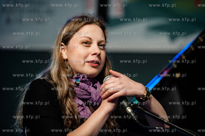 Gdansk. Teatr Lesny. Gdanskie Noce Jazzowe. Ola Tomaszewska...