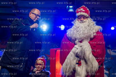 Gdansk. Przywitanie Swietego Mikolaja, parada zaczarowanego...