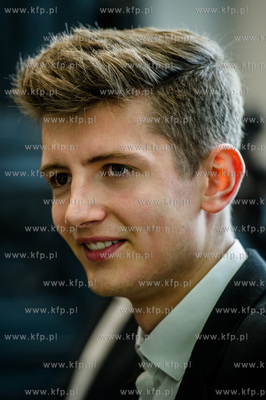 Gdansk. Urzad Miasta. Spotkanie Michala Zielinskiego,...