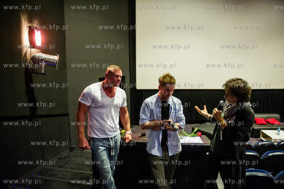 Gdynia. Festiwal Filmow w Gdyni. Spotkanie z tworca...