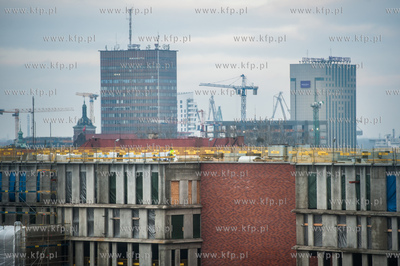 Gdańsk. Budowa kompleksu handlowo usługowego Forum...