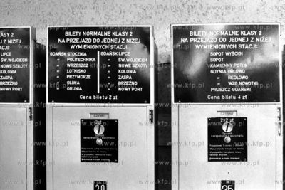 Automaty biletowe SKM. 19.10.19735pazdziernik73_z.kosycarz_p41Fot....