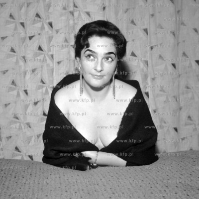 Bogusława Czosnowska, aktorka Teatru Wybrzeże w Gdańsku....
