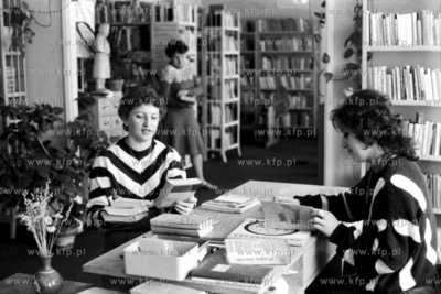 Biblioteka Gminna w Zblewie na Kociewiu. 20.02.19862luty86_z.kosycarz_p18Fot....