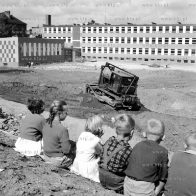 Budowa szkoły tzw. tysiąclatki w Gdańsku.
1965
0006515z
Fot....