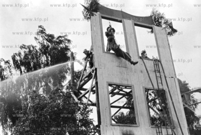 Zawody drużyn strażackich w Pruszczu Gdańskim. (Lata...