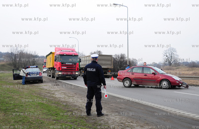 Pruszcz Gdanski.Wypadek spowodowany przez kierujaca...
